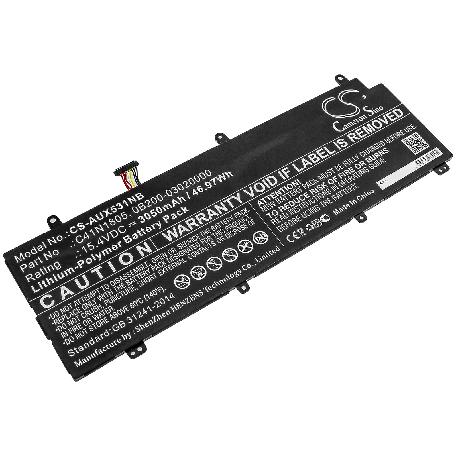 Replacement Battery for Asus ROG Zephyrus S GX531GS - CS-AUX531NB-1.jpg