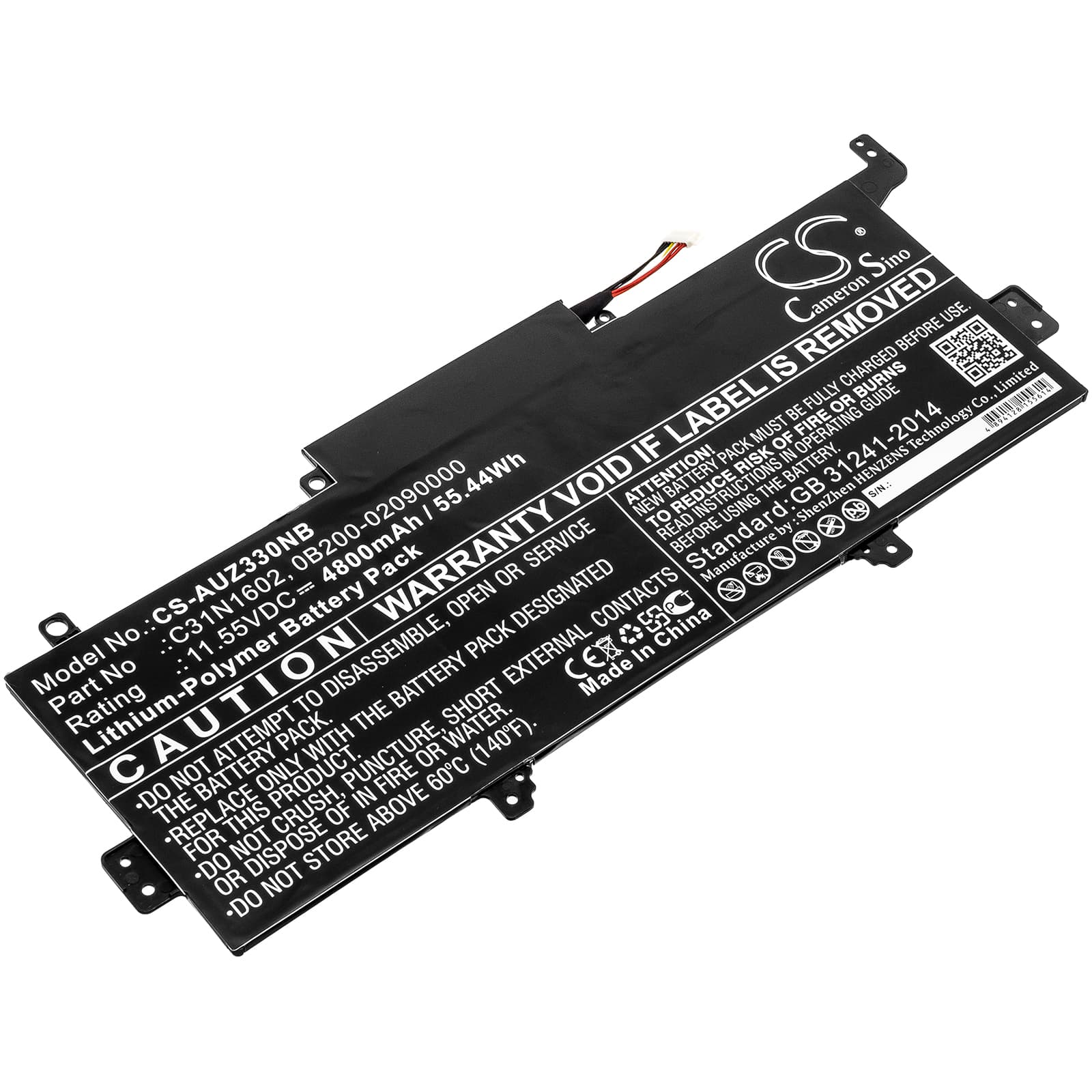 Replacement Battery for Asus Zenbook UX330UA-FB161T - CS-AUZ330NB-1.jpg