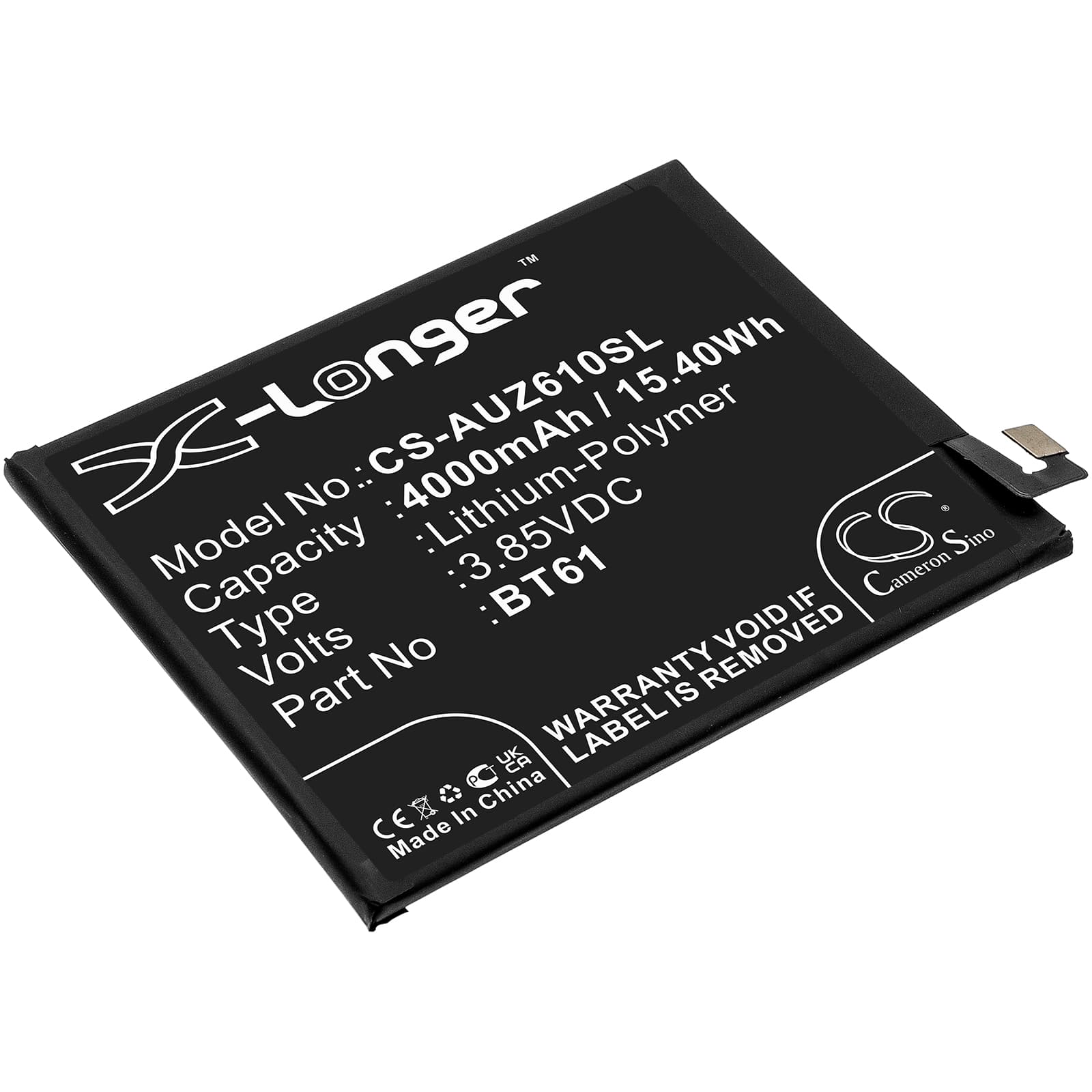 Replacement Battery for Acer Liquid Z6 Plus - CS-AUZ610SL-1.jpg