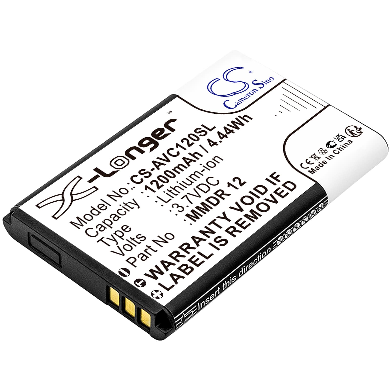 Replacement Battery for Imperial Dabman 13 - CS-AVC120SL-1.jpg