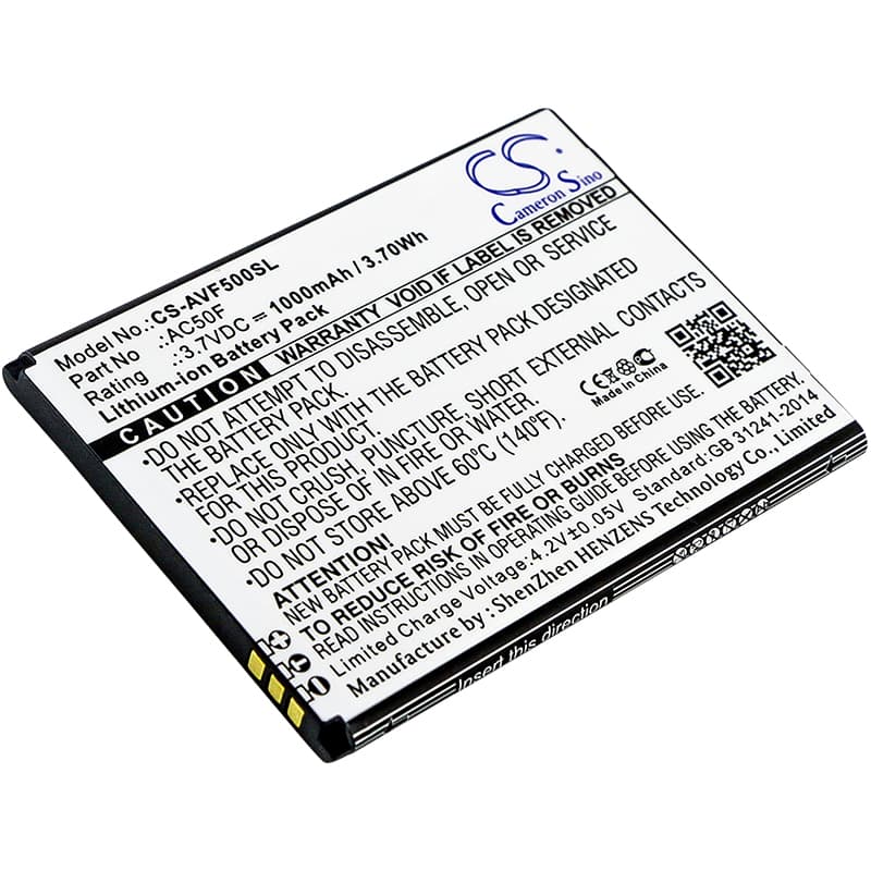 Replacement Battery for Archos 50F NEON - CS-AVF500SL-1.jpg