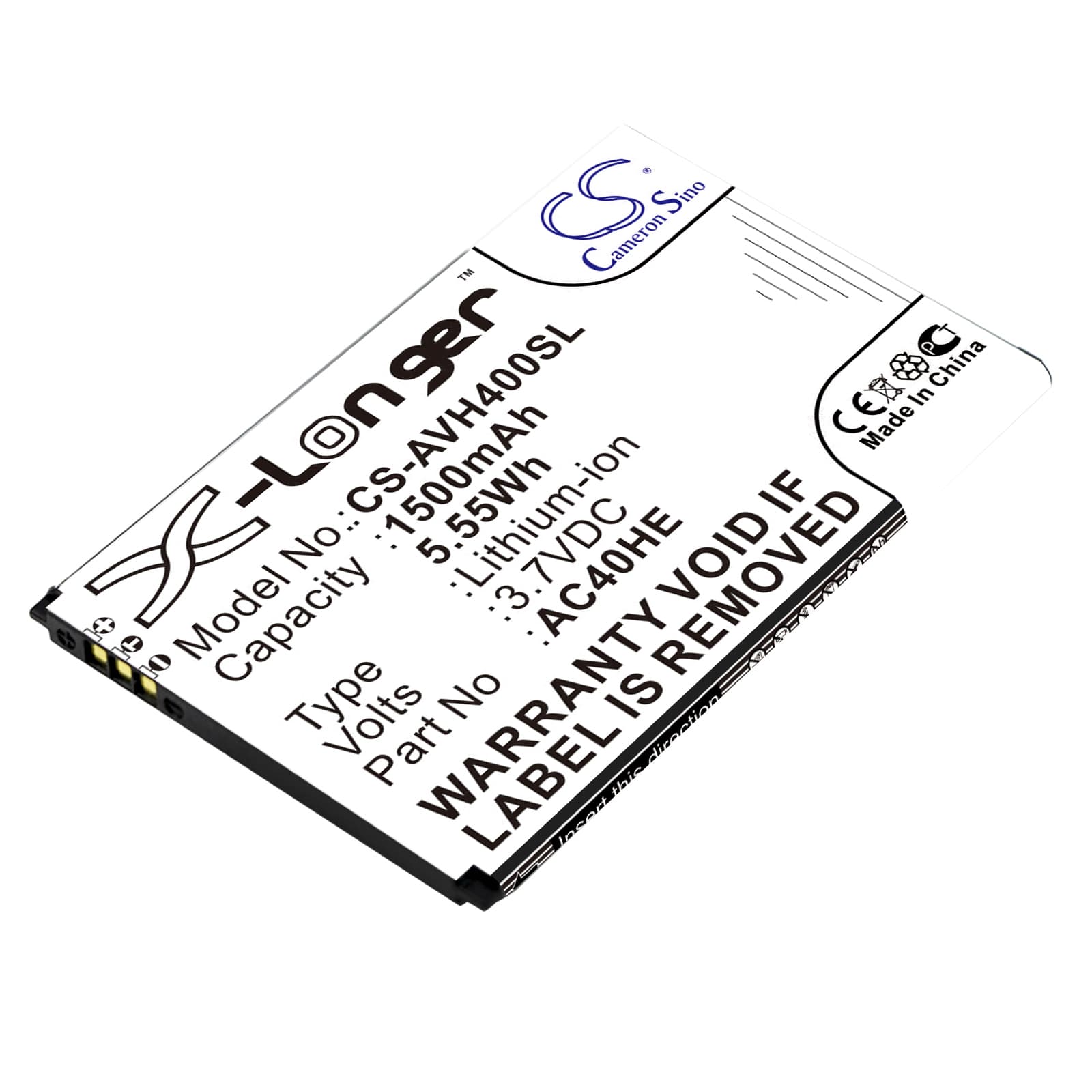 Replacement Battery for Archos 40 Helium - CS-AVH400SL-1.jpg