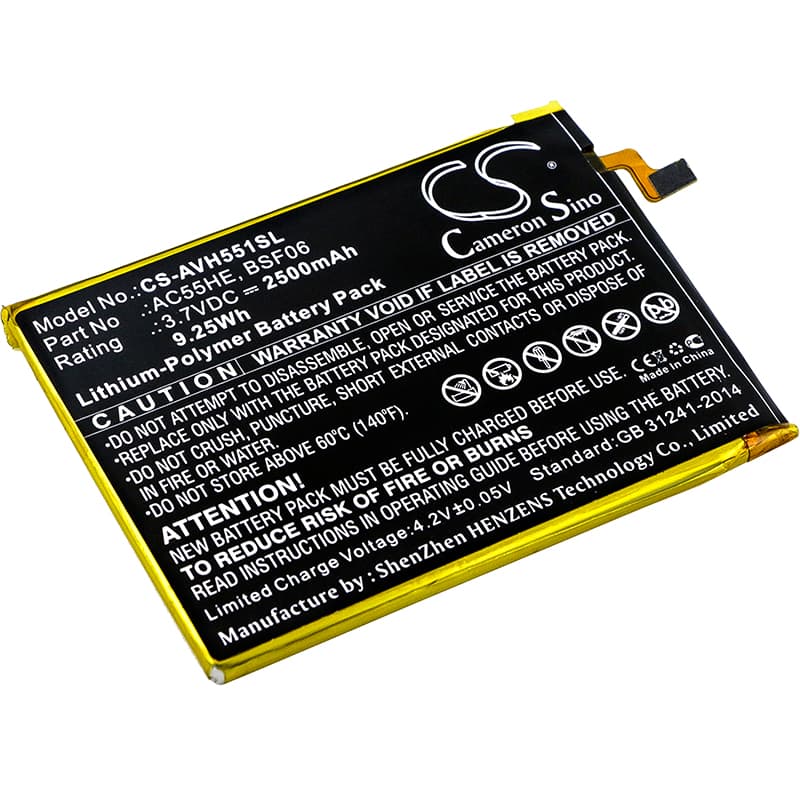 Replacement Battery for Archos 55 Helium Ultra - CS-AVH551SL-1.jpg