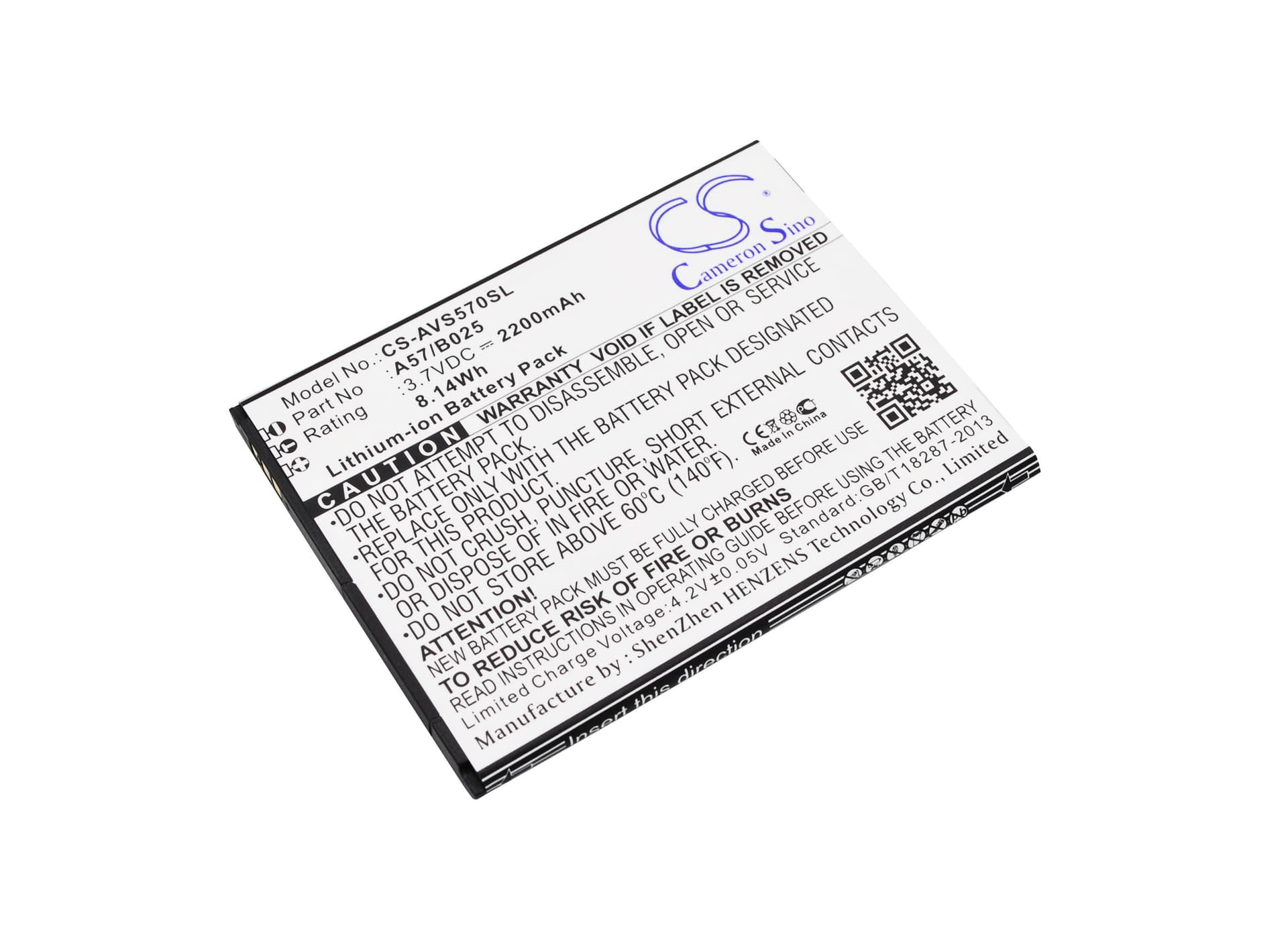 Replacement Battery for Avus A57 - CS-AVS570SL-1.jpg