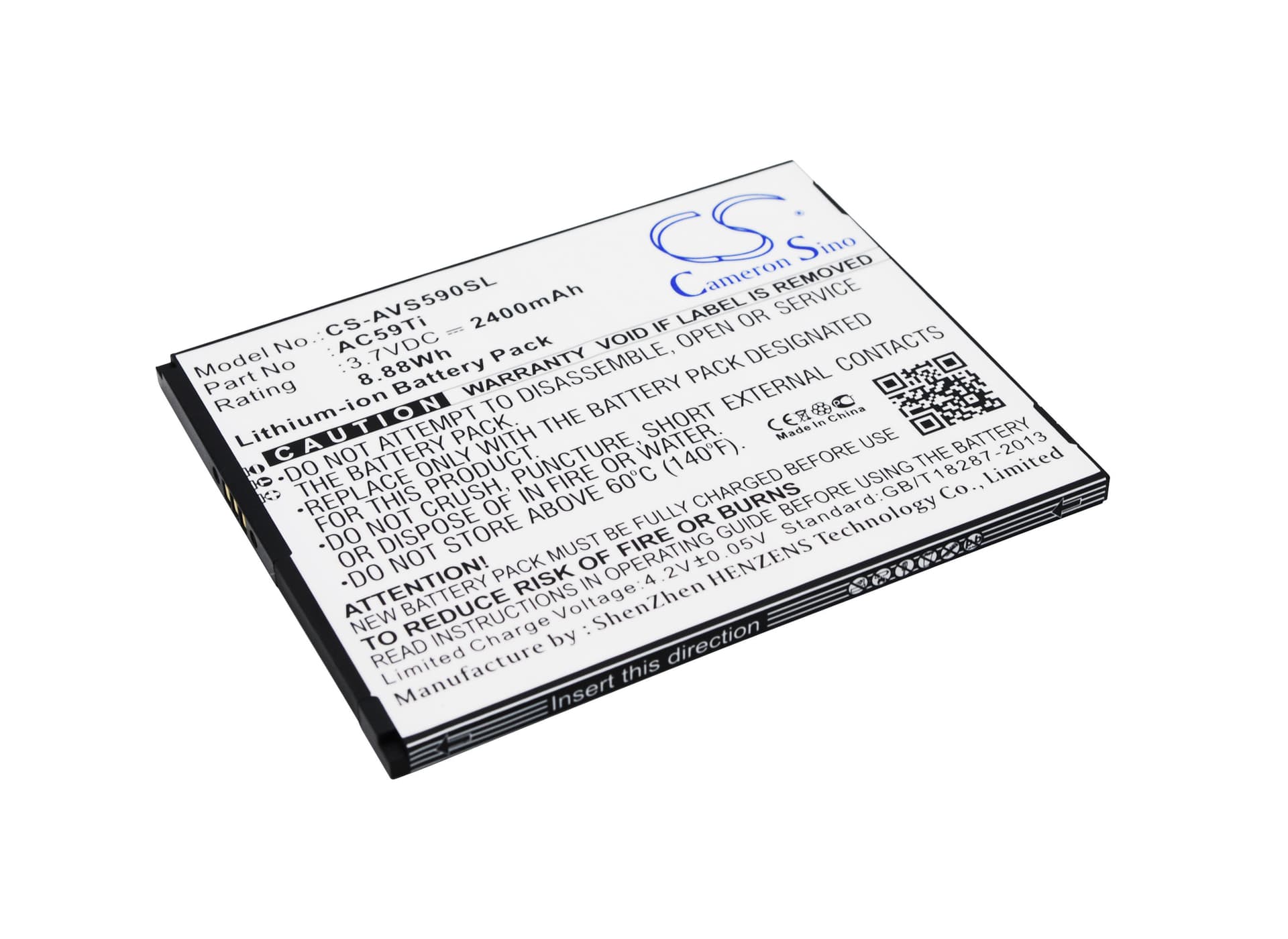 Replacement Battery for Archos 59 Titanium - CS-AVS590SL-1.jpg