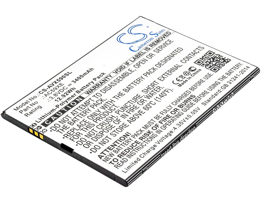 Replacement Battery for Archos 59 Xenon - CS-AVX590SL-1.jpg