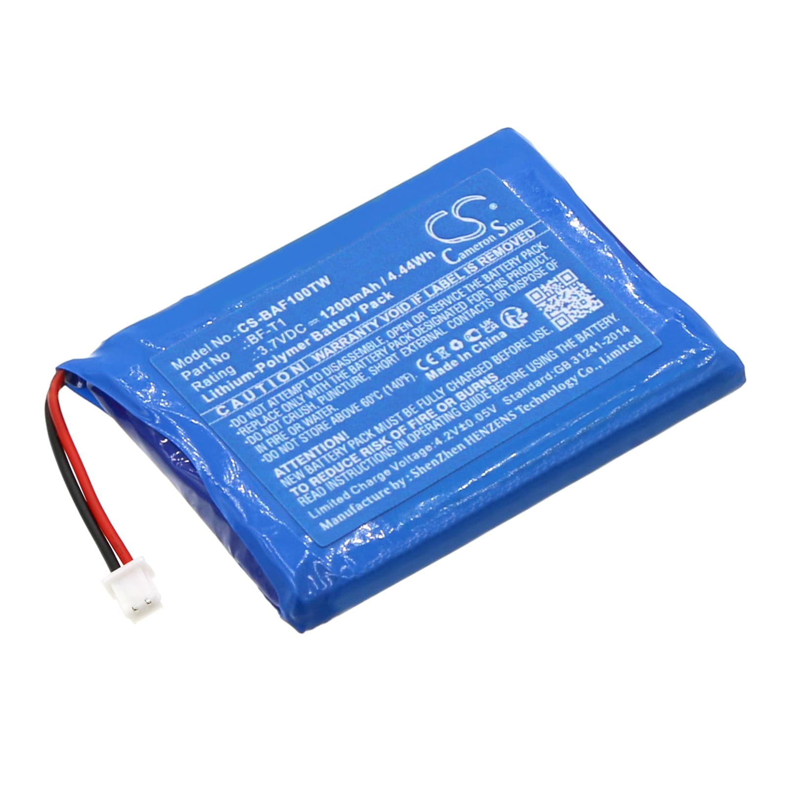 Replacement Battery for Baofeng T1 - CS-BAF100TW-1.jpg