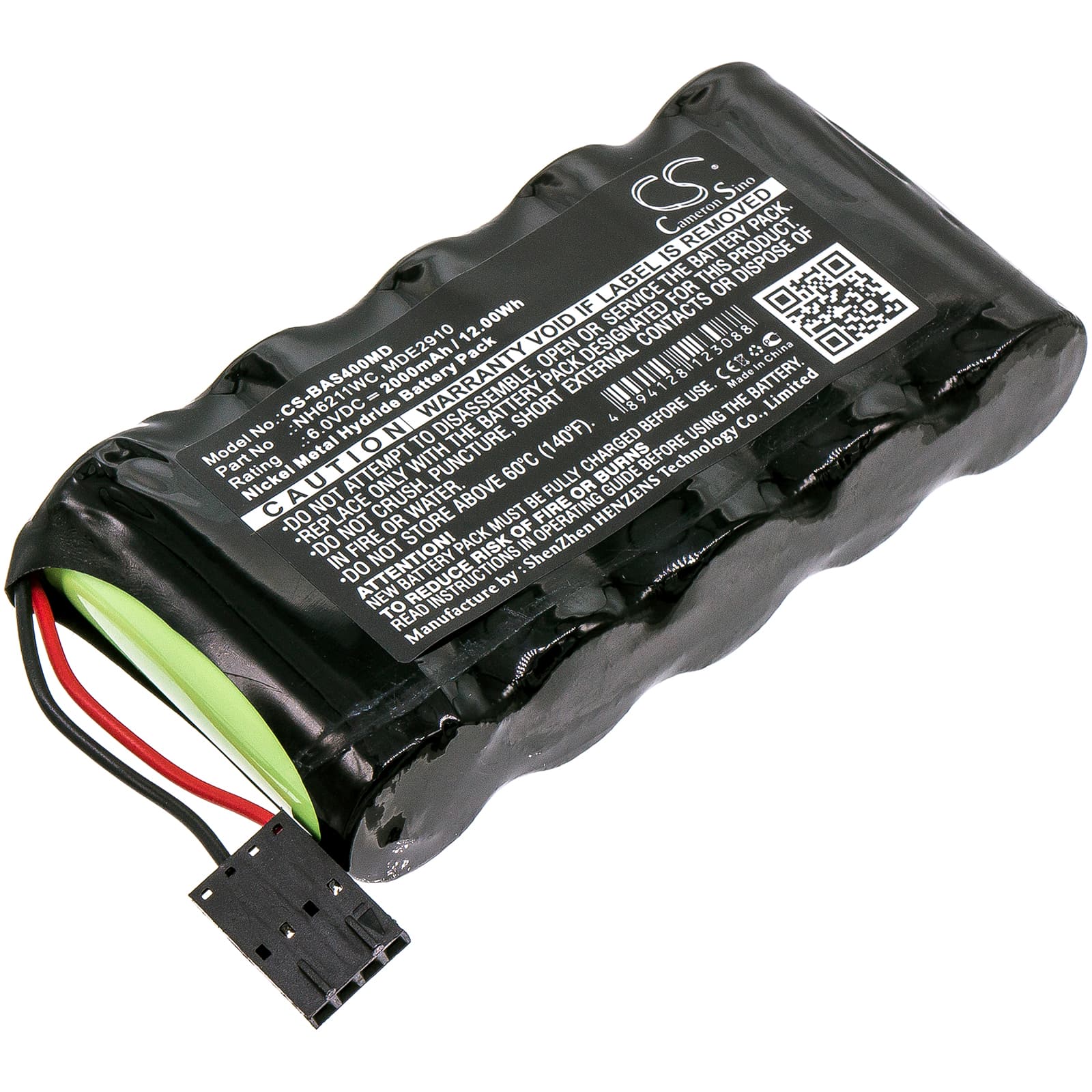 Replacement Battery for Baxter Healthcare AS40 - CS-BAS400MD-1.jpg