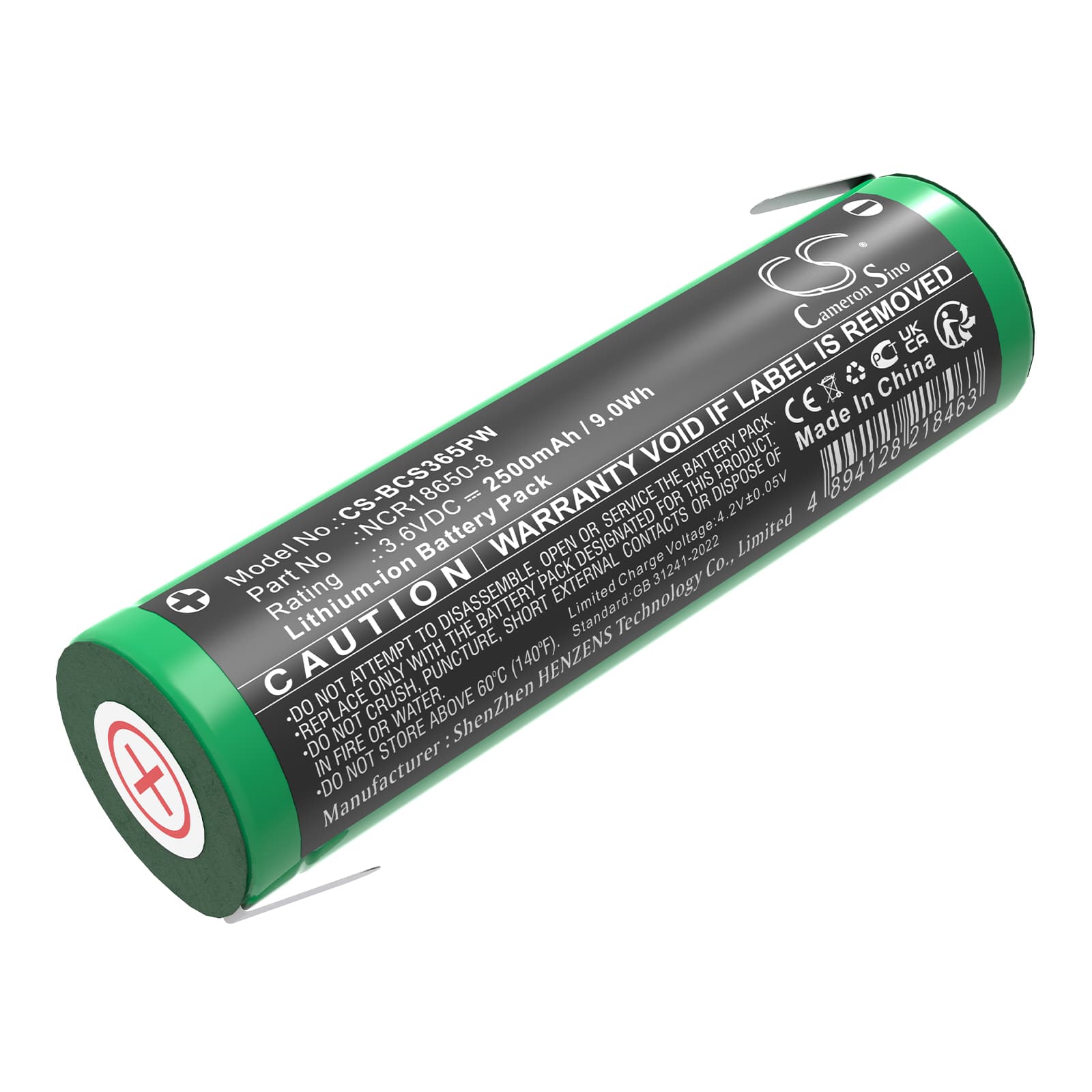 Replacement Battery for Black & Decker BDCS40G Type 1 - CS-BCS365PW-1.jpg