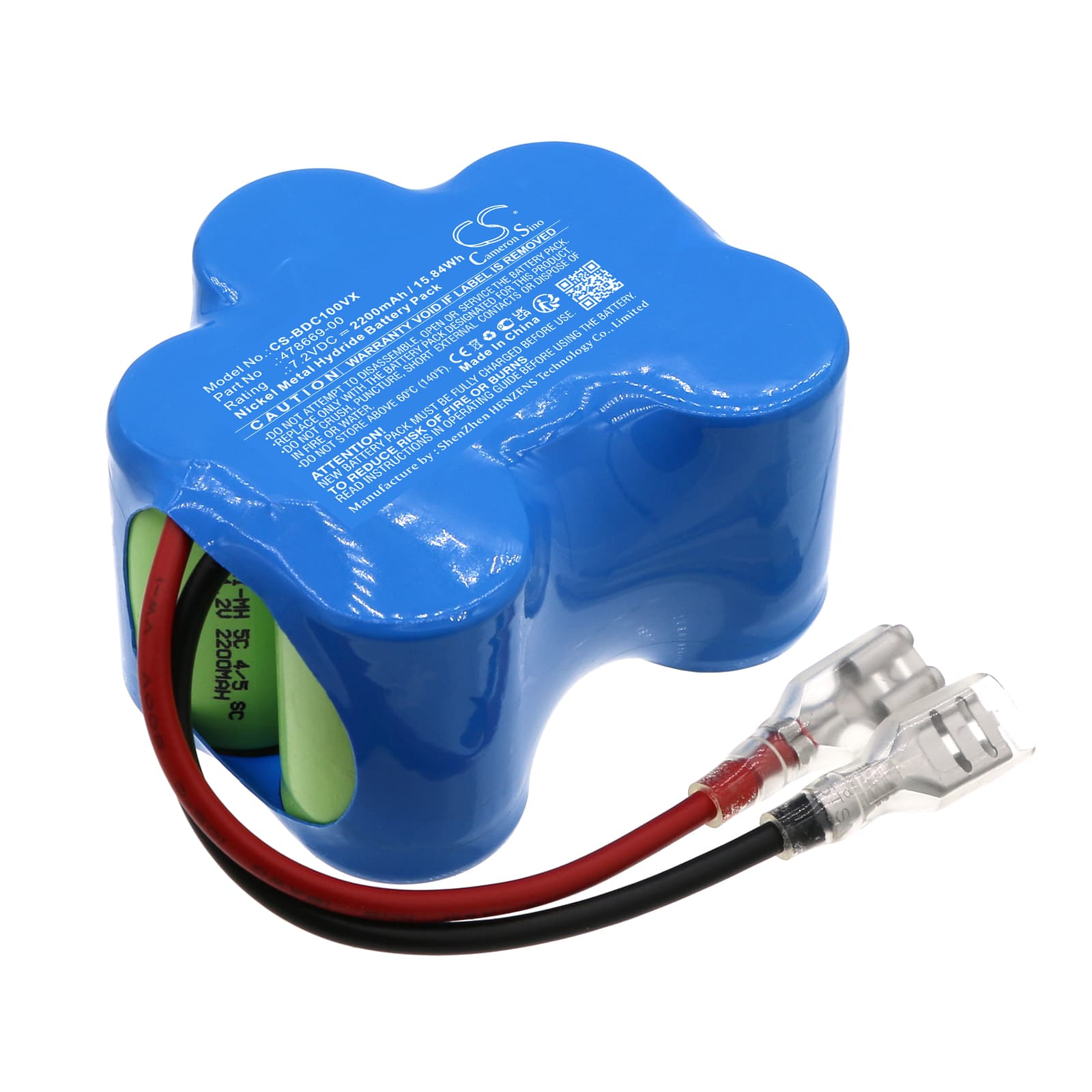 Replacement Battery for Black&Decker SSC1000 - CS-BDC100VX-1.jpg