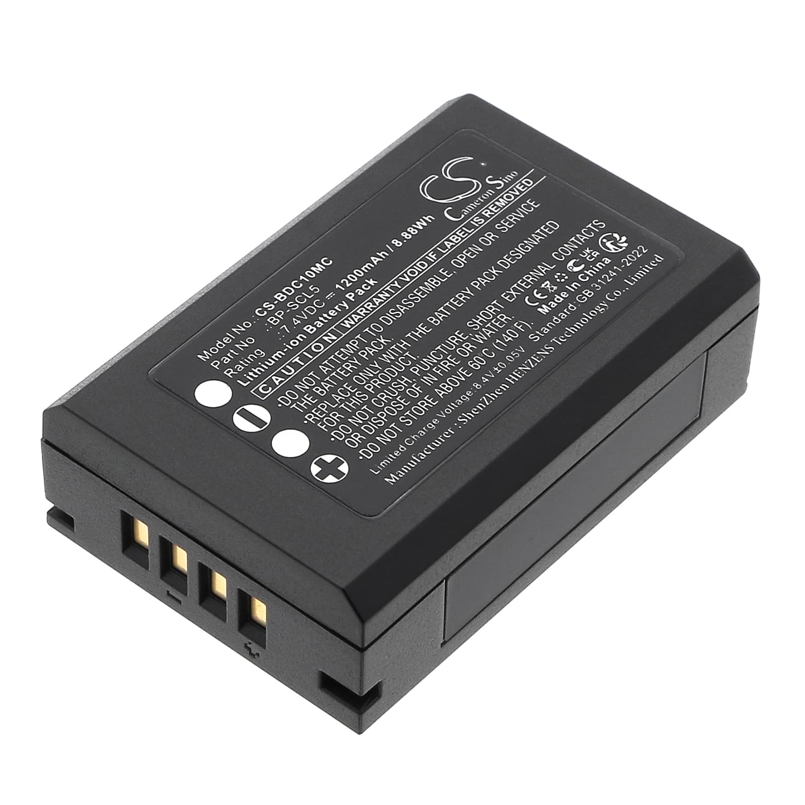 Replacement Battery for Leica M10 - CS-BDC10MC-1.jpg