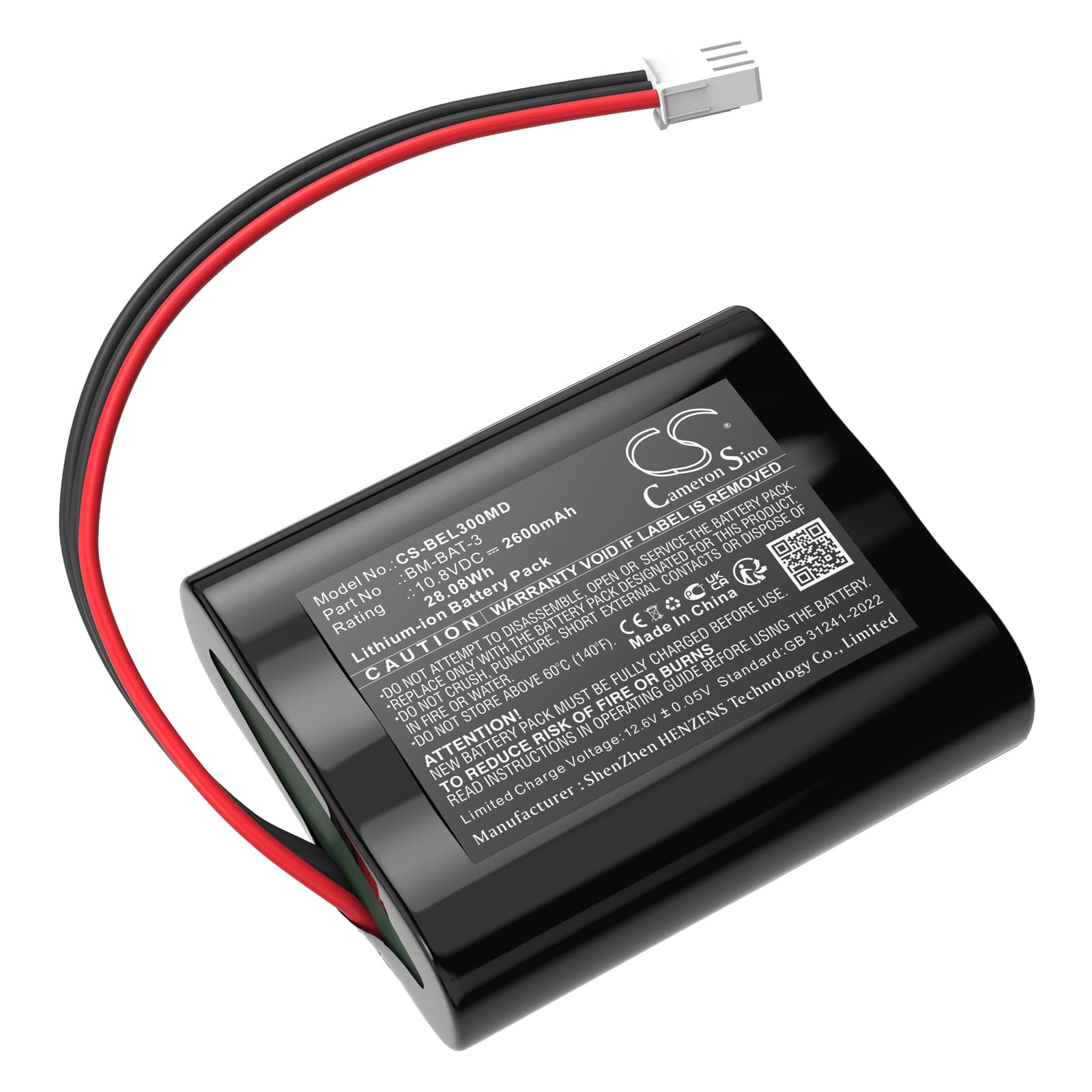 Replacement Battery for Bionet BM3 Pro - CS-BEL300MD-1.jpg
