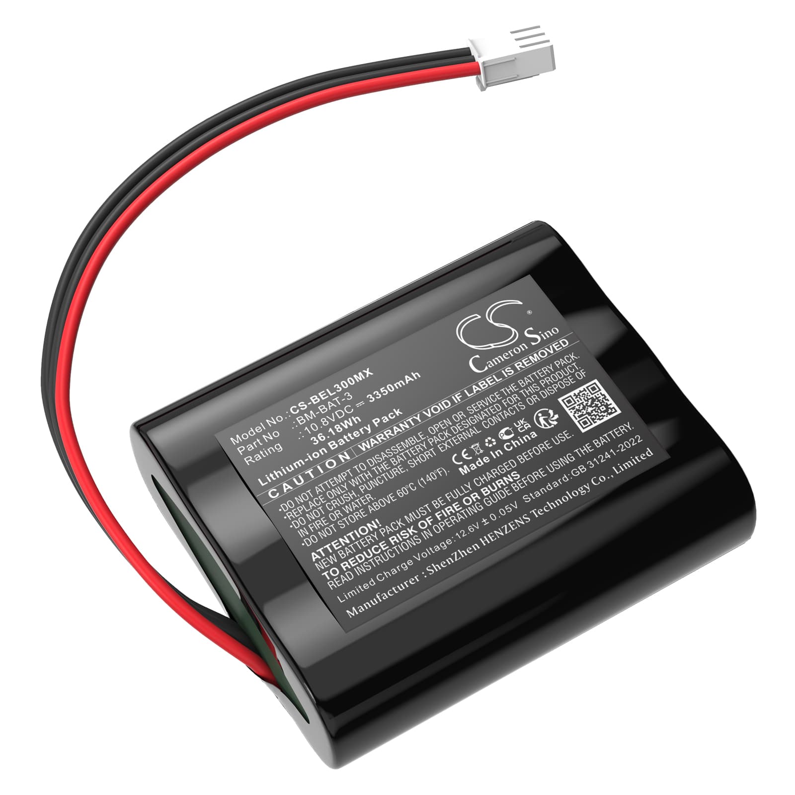 Replacement Battery for Bionet BM3 Pro - CS-BEL300MX-1.jpg