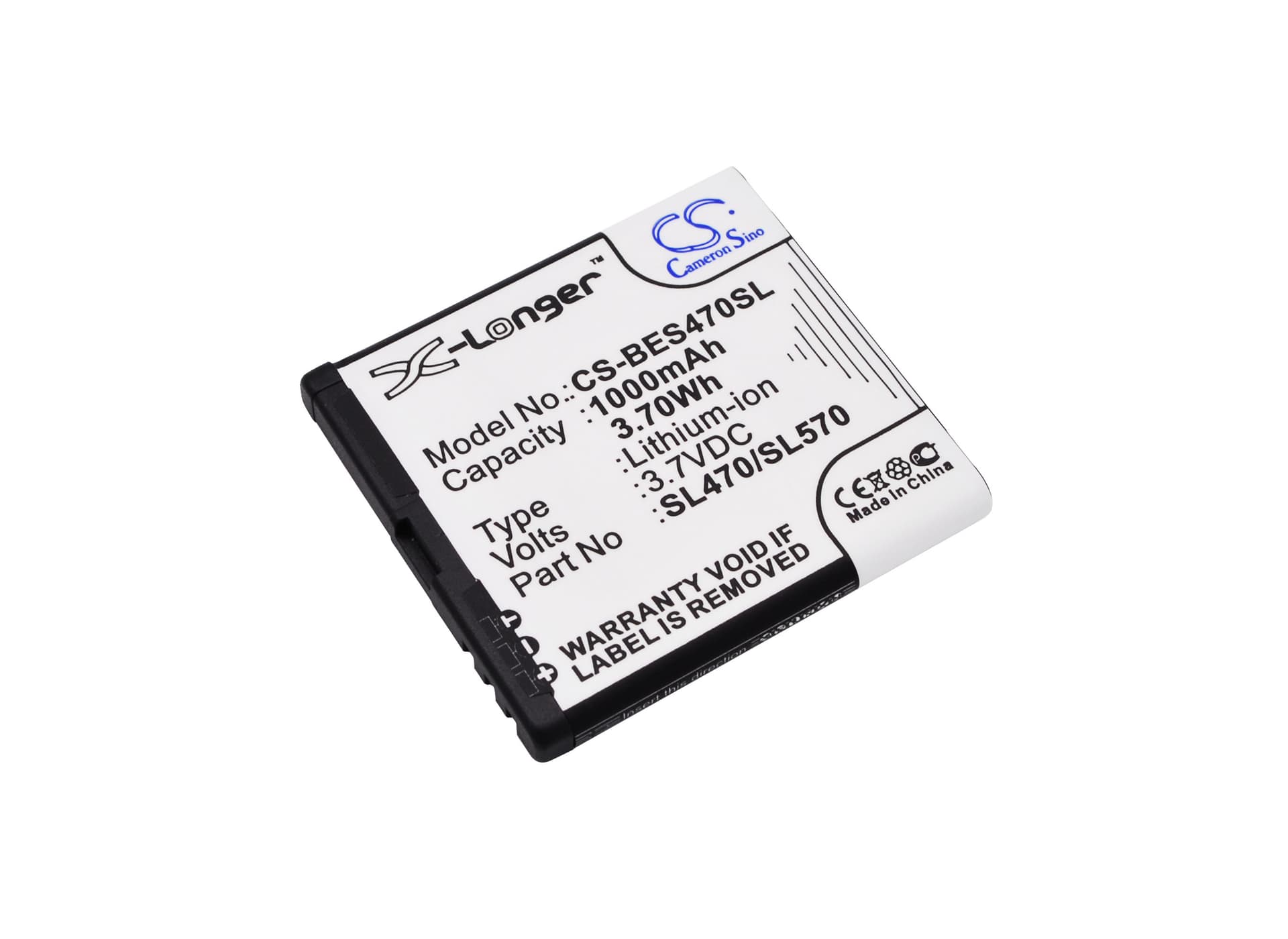 Replacement Battery for Bea-fon S480 - CS-BES470SL-1.jpg