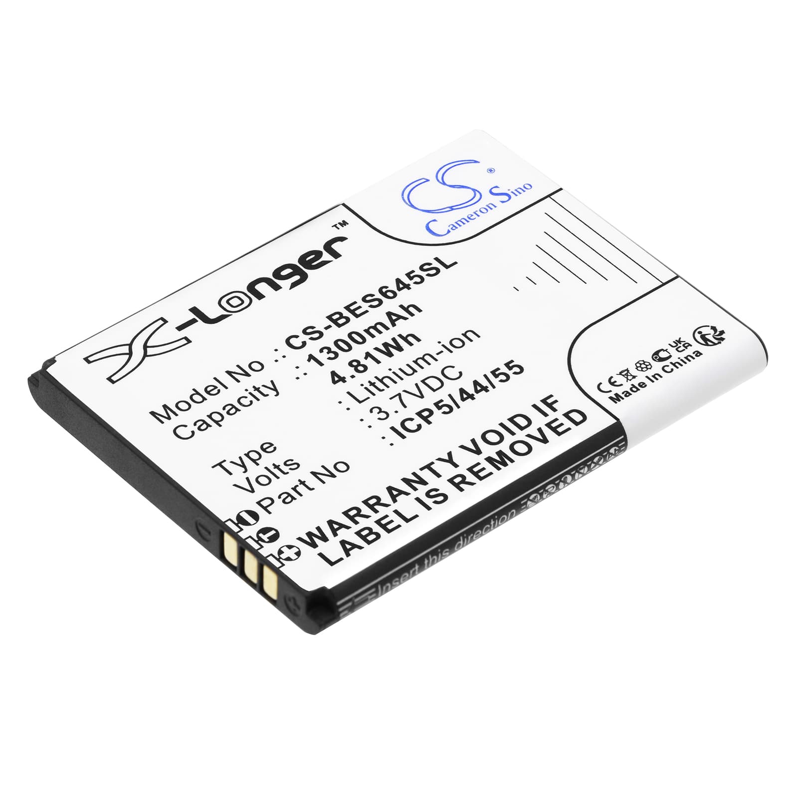 Replacement Battery for Bea-fon SL645 - CS-BES645SL-1.jpg