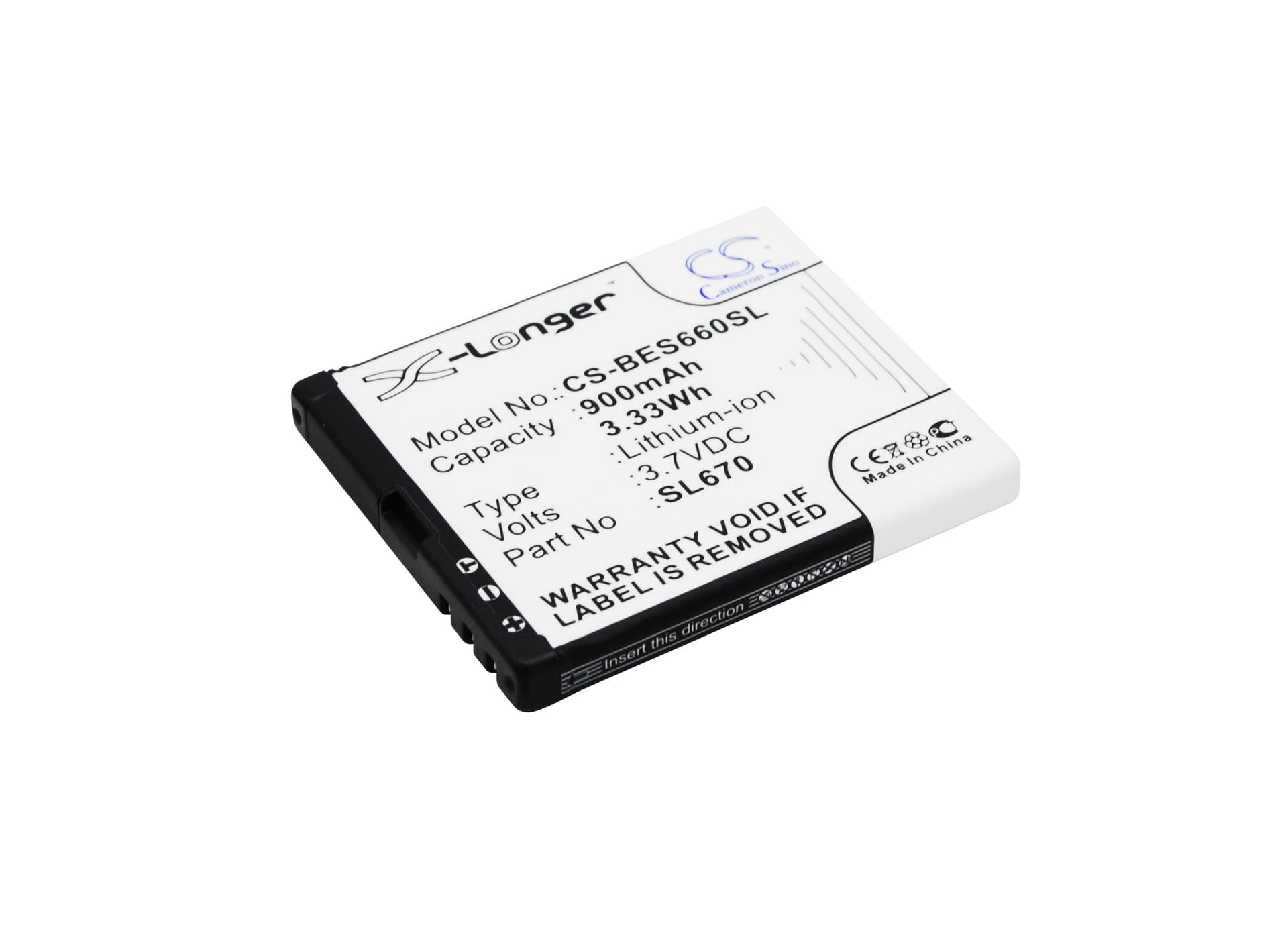Replacement Battery for Bea-fon SL660 - CS-BES660SL-1.jpg