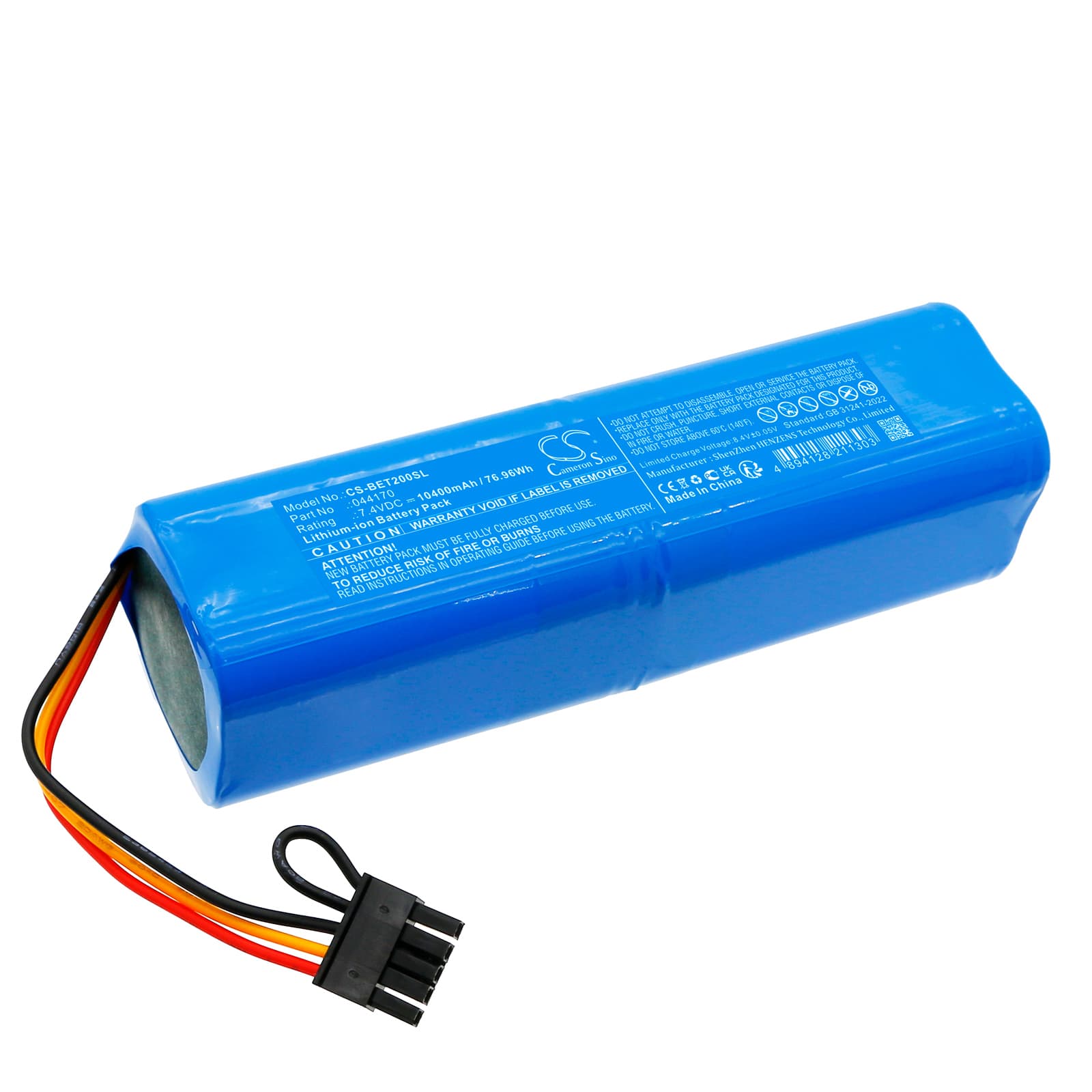 Replacement Battery for Benning installation tester IT 200 - CS-BET200SL-1.jpg