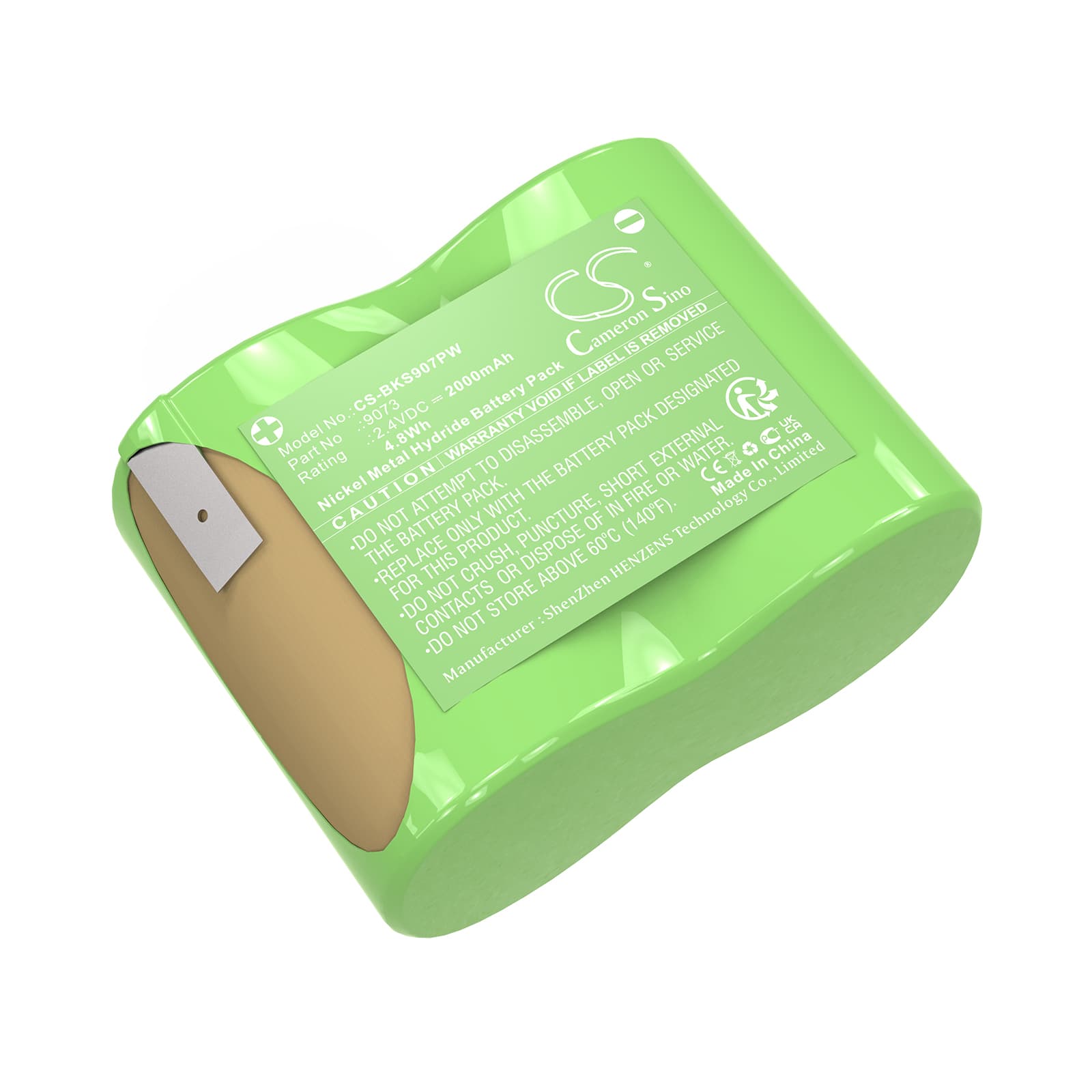 Replacement Battery for Black & Decker 9073 - CS-BKS907PW-1.jpg