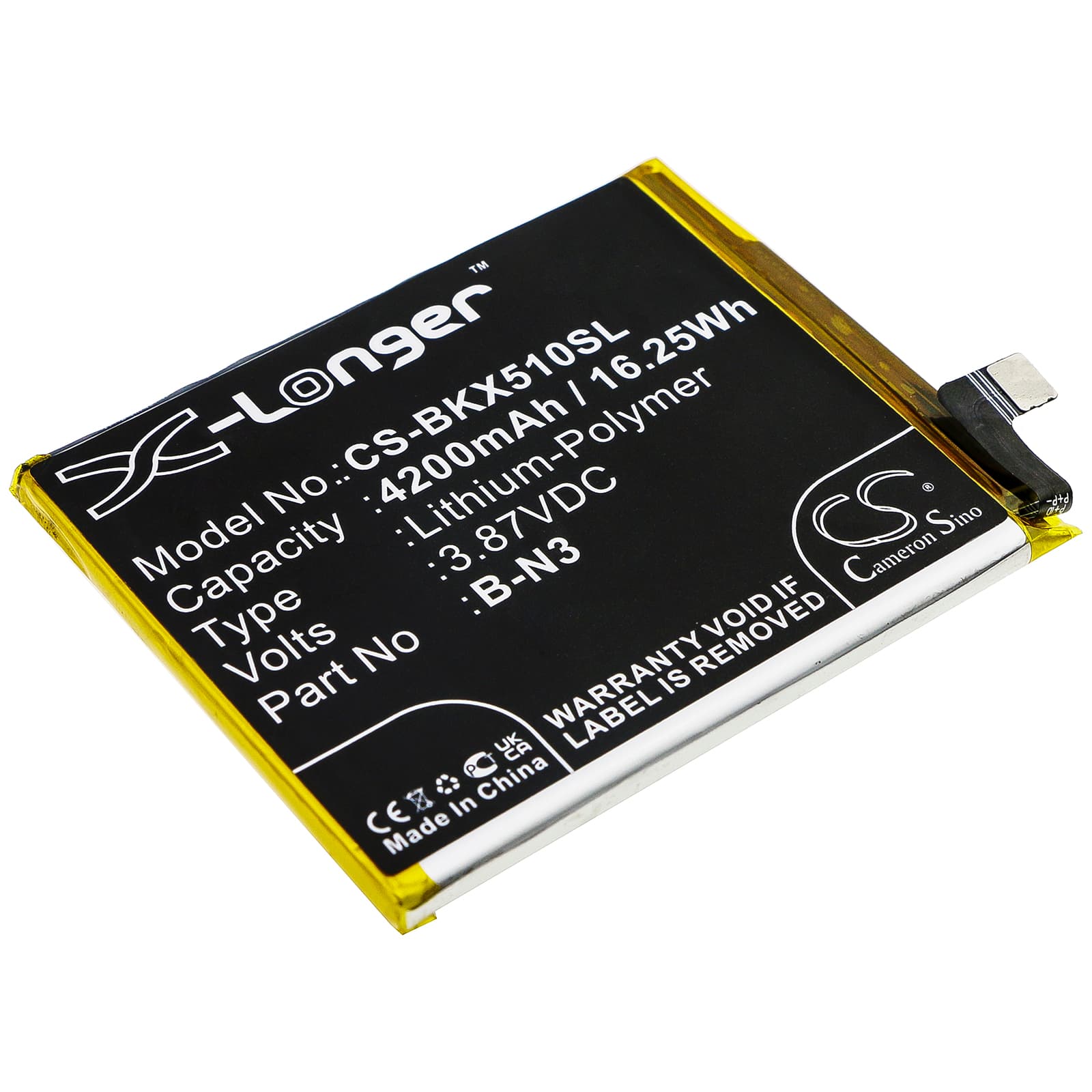 Replacement Battery for Vivo X50 Pro - CS-BKX510SL-1.jpg