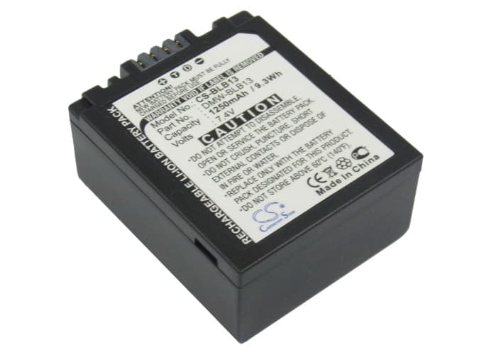 Replacement Battery for Panasonic Lumix DMC-G1 SLR - CS-BLB13-1.jpg