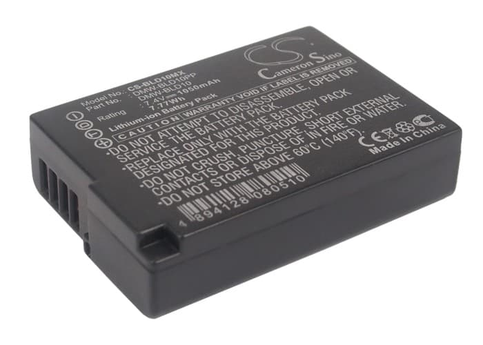 Replacement Battery for Panasonic Lumix DMC-GF2 - CS-BLD10MX-1.jpg