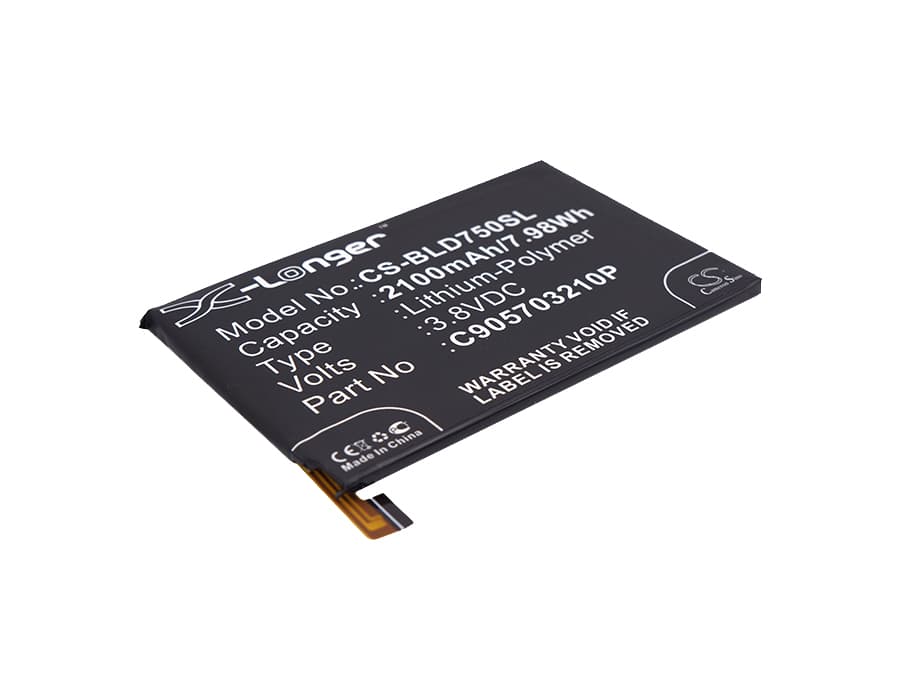 Replacement Battery for BLU Studio X - CS-BLD750SL-1.jpg