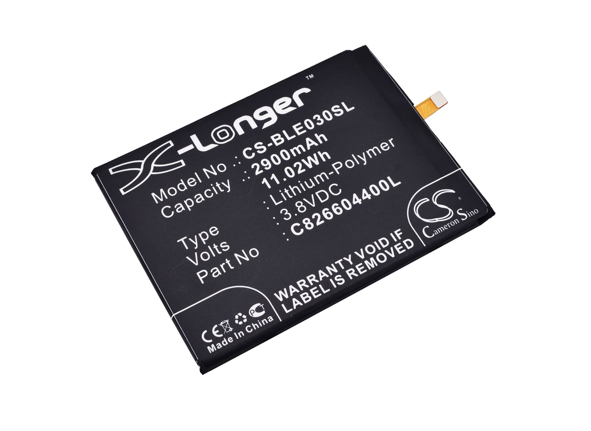 Replacement Battery for BOWAY U11 - CS-BLE030SL-1.jpg