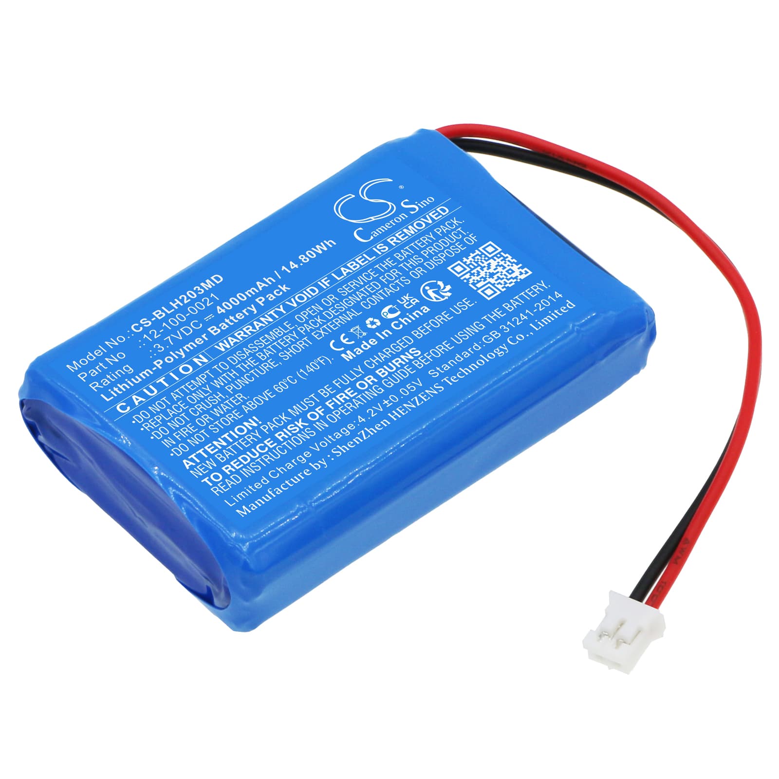 Replacement Battery for Biolight BLT-203 - CS-BLH203MD-1.jpg