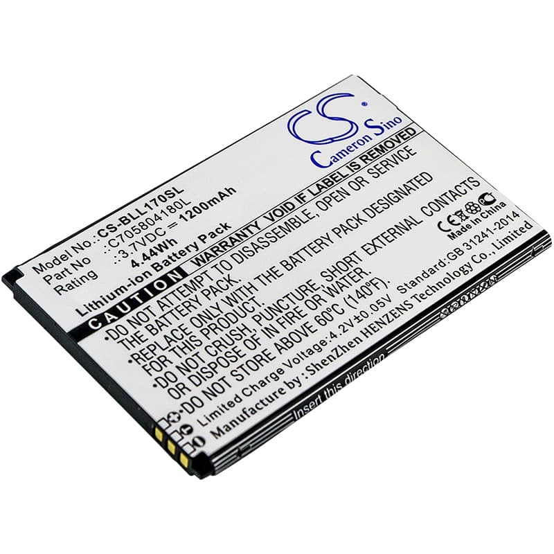Replacement Battery for BLU Life Play 2 - CS-BLL170SL-1.jpg