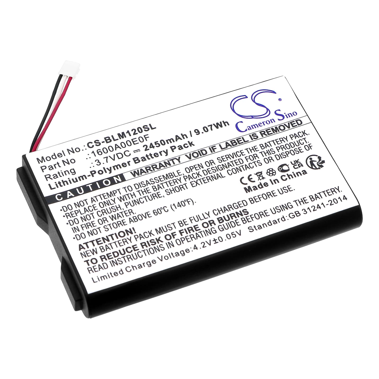 Replacement Battery for Bosch GLM120C - CS-BLM120SL-1.jpg