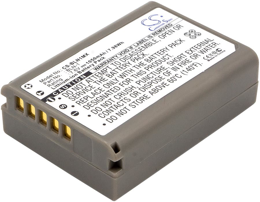 Replacement Battery for Olympus E-M5 - CS-BLN1MX-1.jpg