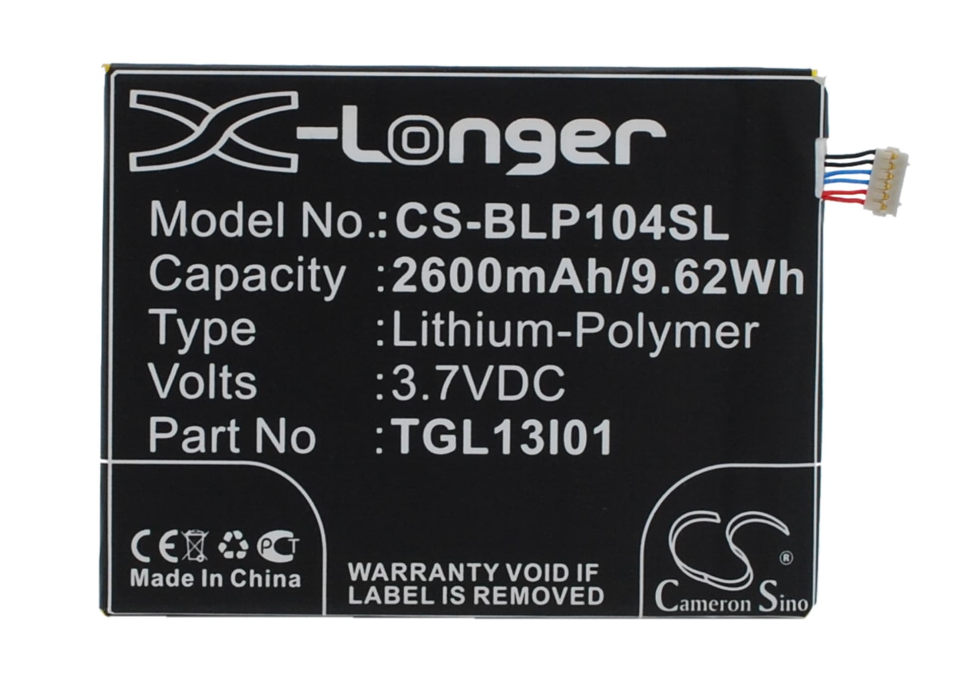 Replacement Battery for Maxon MX X3 - CS-BLP104SL-1.jpg