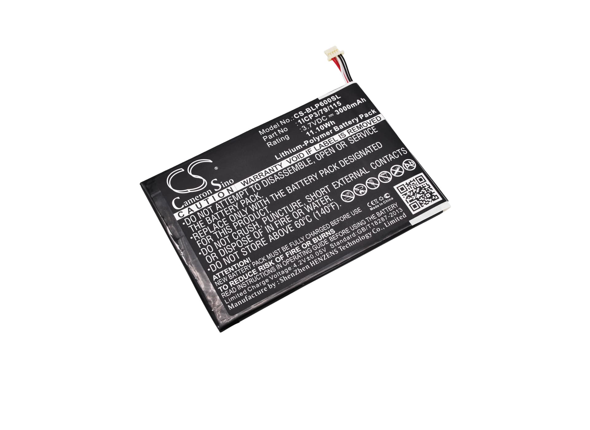 Replacement Battery for BLU TouchBook 7.0 Pro - CS-BLP600SL-1.jpg