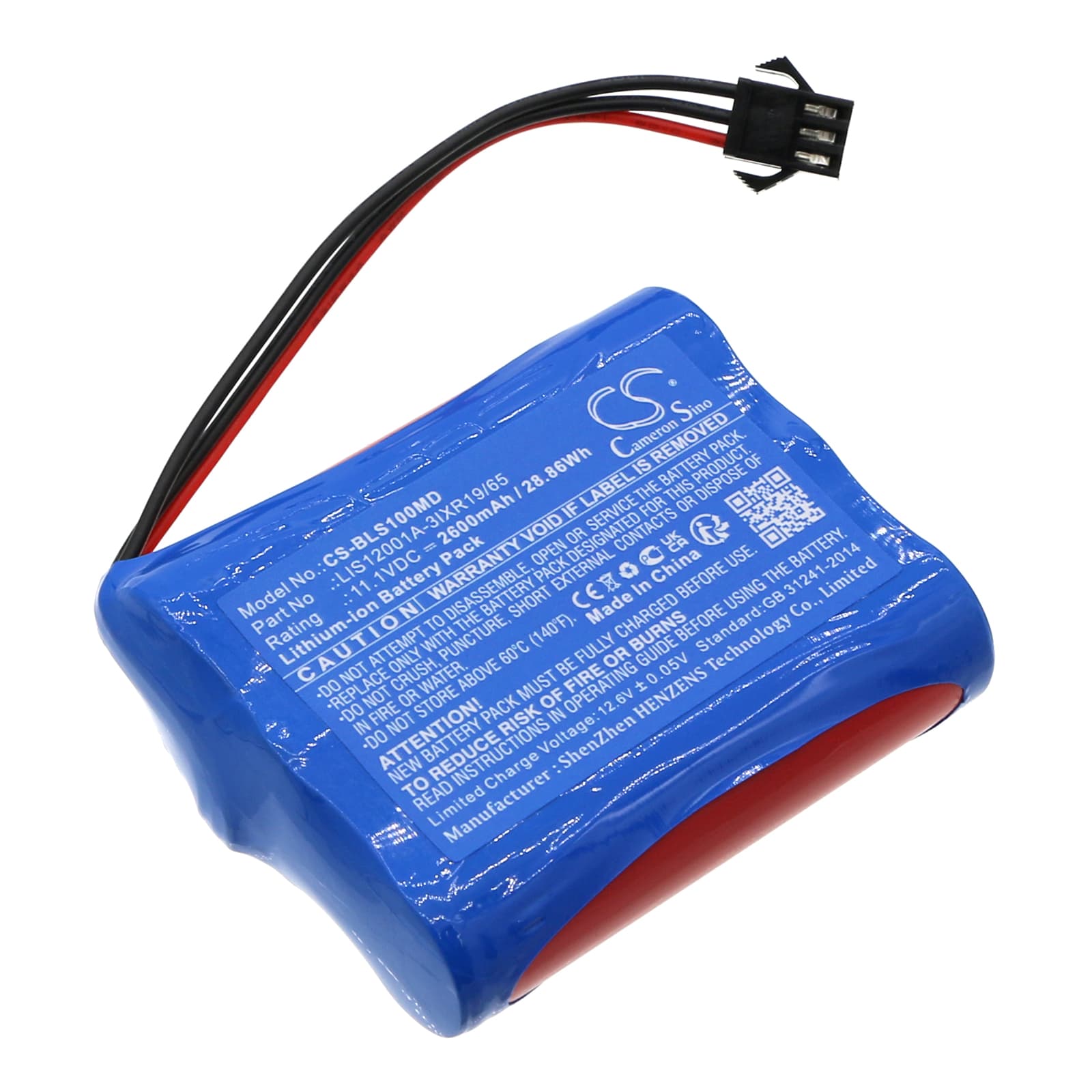 Replacement Battery for Biolight M10 - CS-BLS100MD-1.jpg