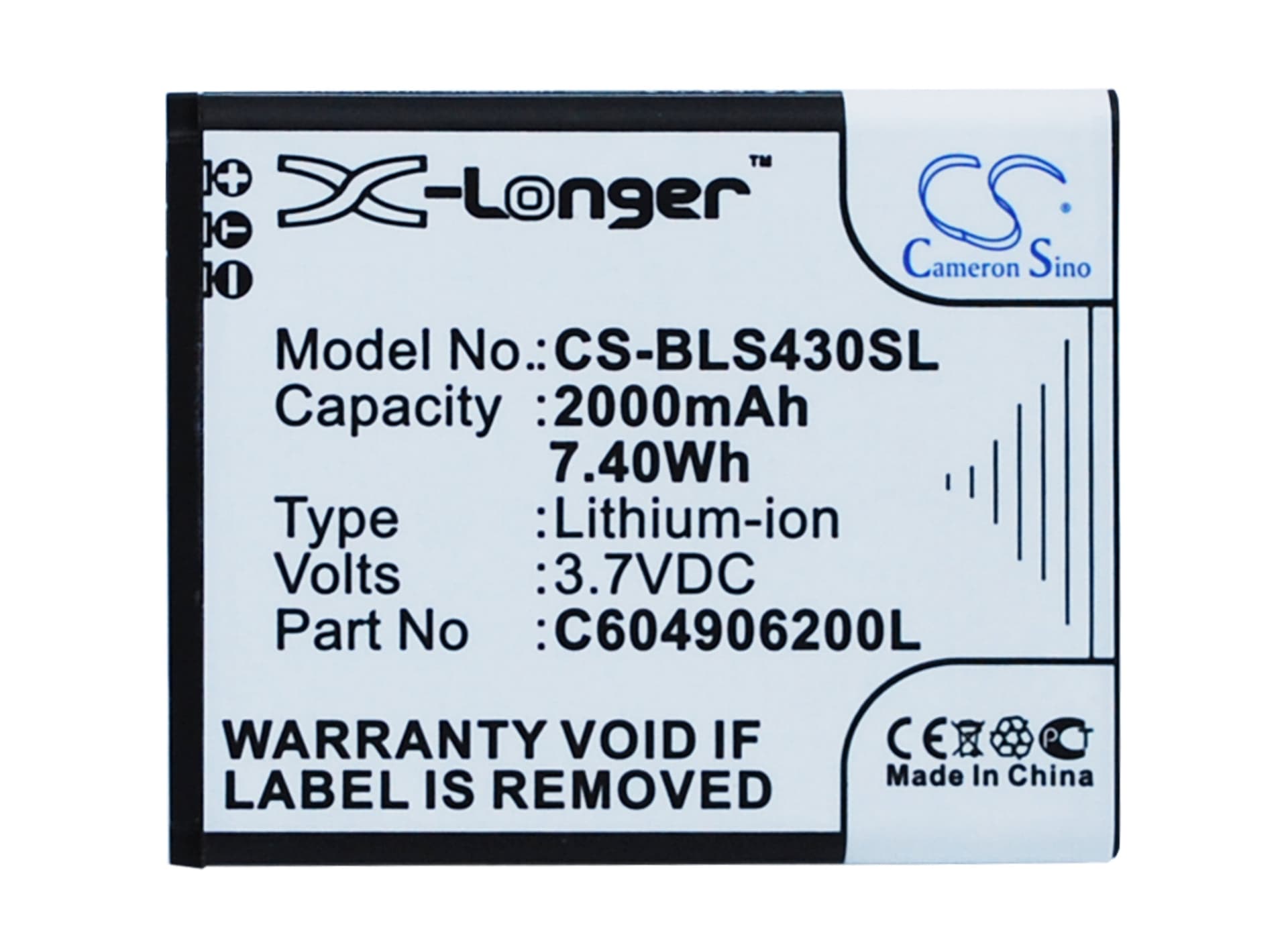 Replacement Battery for BLU Sport 4.5 - CS-BLS430SL-1.jpg