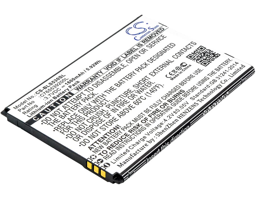 Replacement Battery for BLU Studio X8 HD - CS-BLS530SL-1.jpg