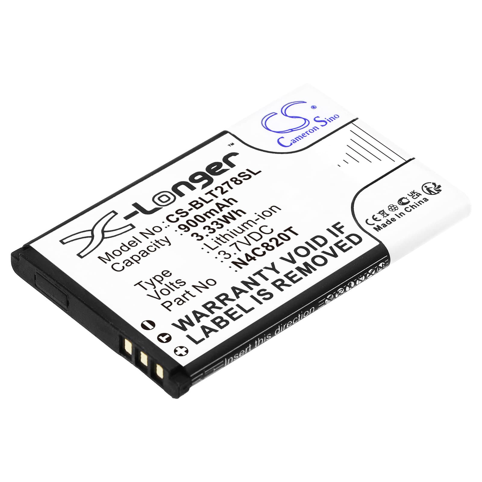 Replacement Battery for BLU Aria - CS-BLT278SL-1.jpg