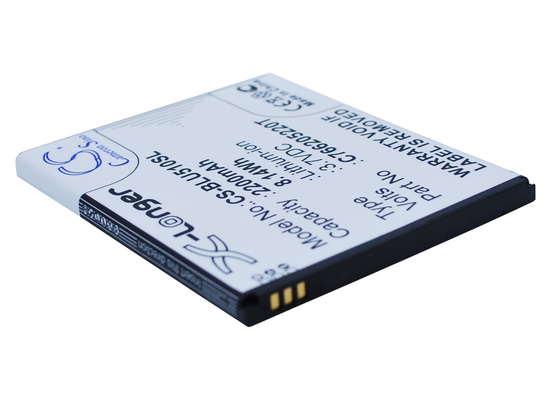 Replacement Battery for BLU D550 - CS-BLU510SL-1.jpg