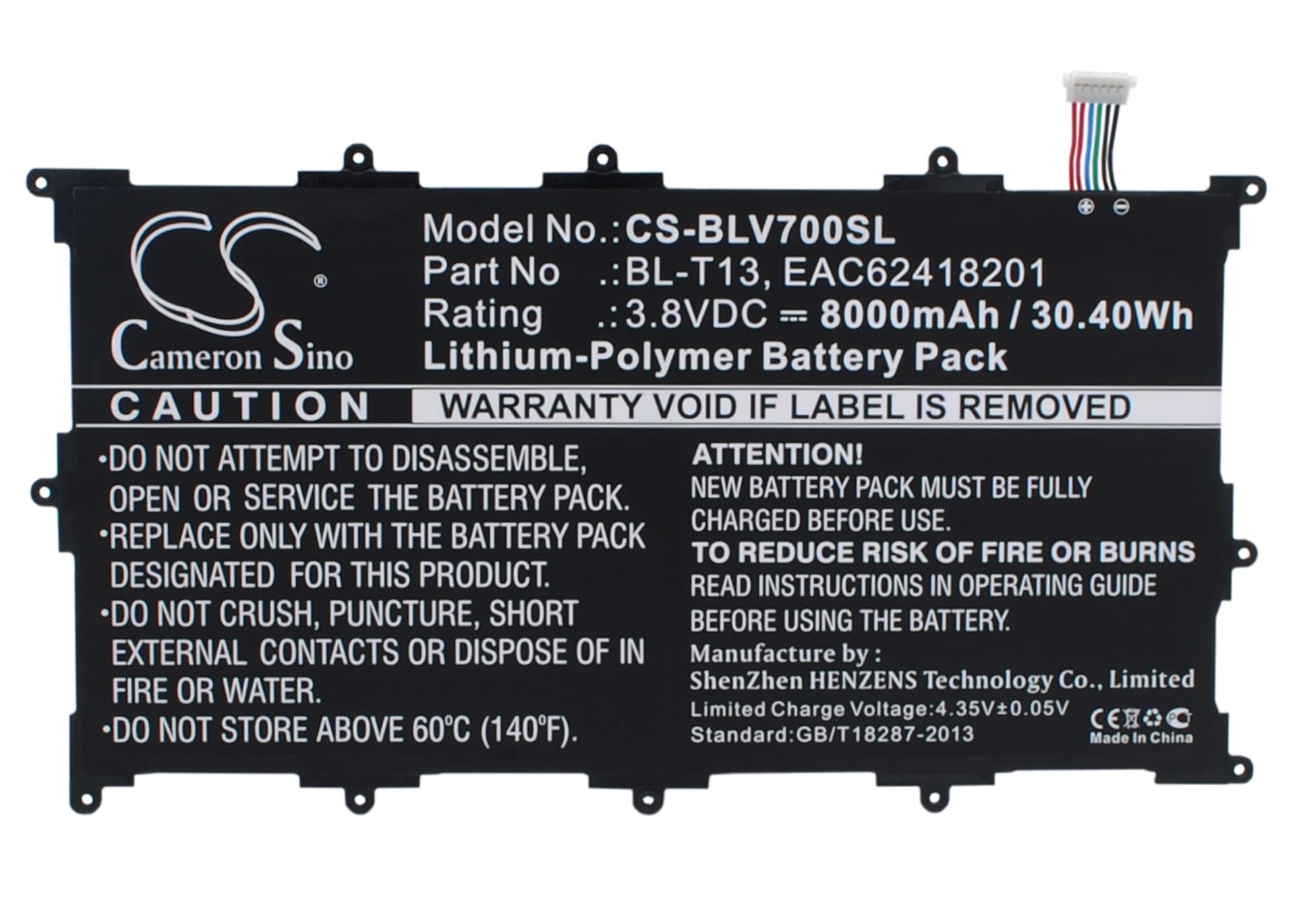 Replacement Battery for LG G Pad Tablet 10.1" - CS-BLV700SL-1.jpg