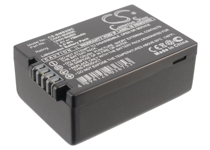 Replacement Battery for Panasonic Lumix DMC-FZ40 - CS-BMB9MC-1.jpg