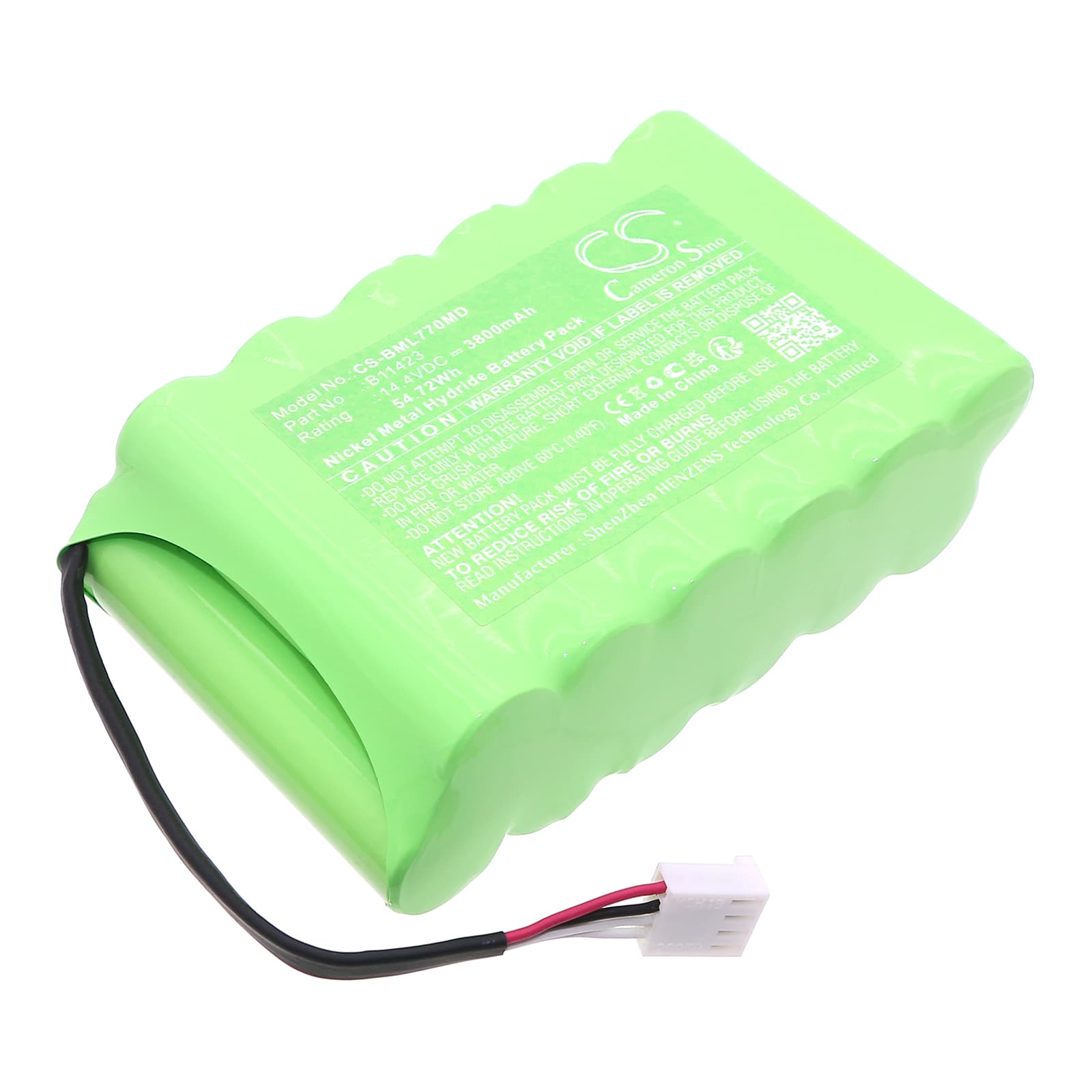 Replacement Battery for Biomedical Radiometer America ABL 77 Blood Gas Analyzer - CS-BML770MD-1.jpg
