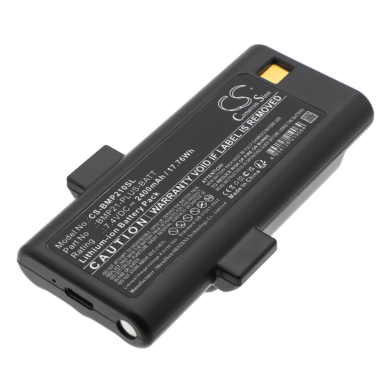 Replacement Battery for Brady BMP21 Plus - CS-BMP210SL-1.jpg