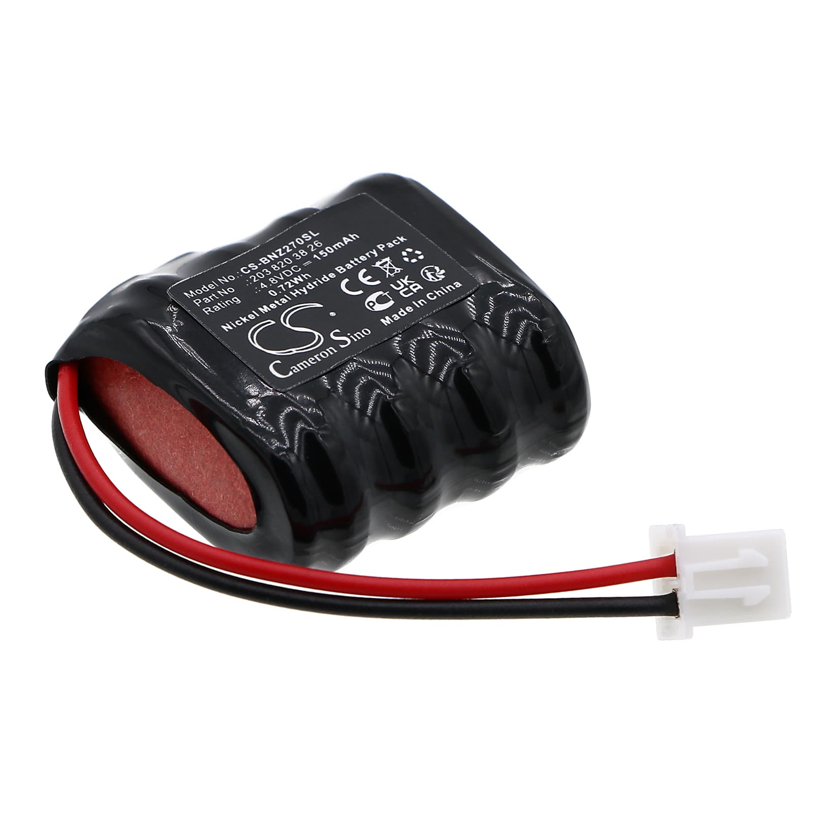 Replacement Battery for Mercedes-Benz CLK Siren Alarm - CS-BNZ270SL-1.jpg