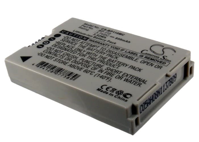 Replacement Battery for Canon Legria HF R26 - CS-BP110MC-1.jpg