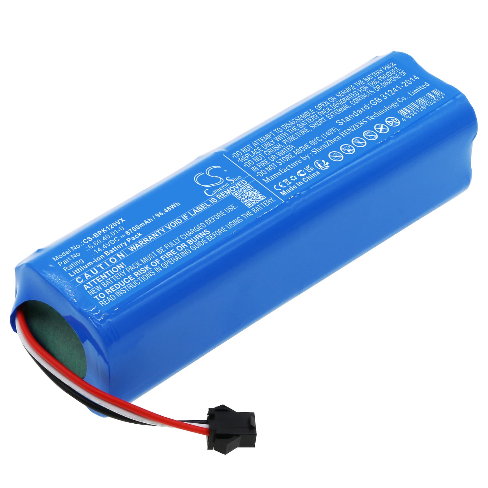 Replacement Battery for Airrobo T9 - CS-BPK120VX-1.jpg