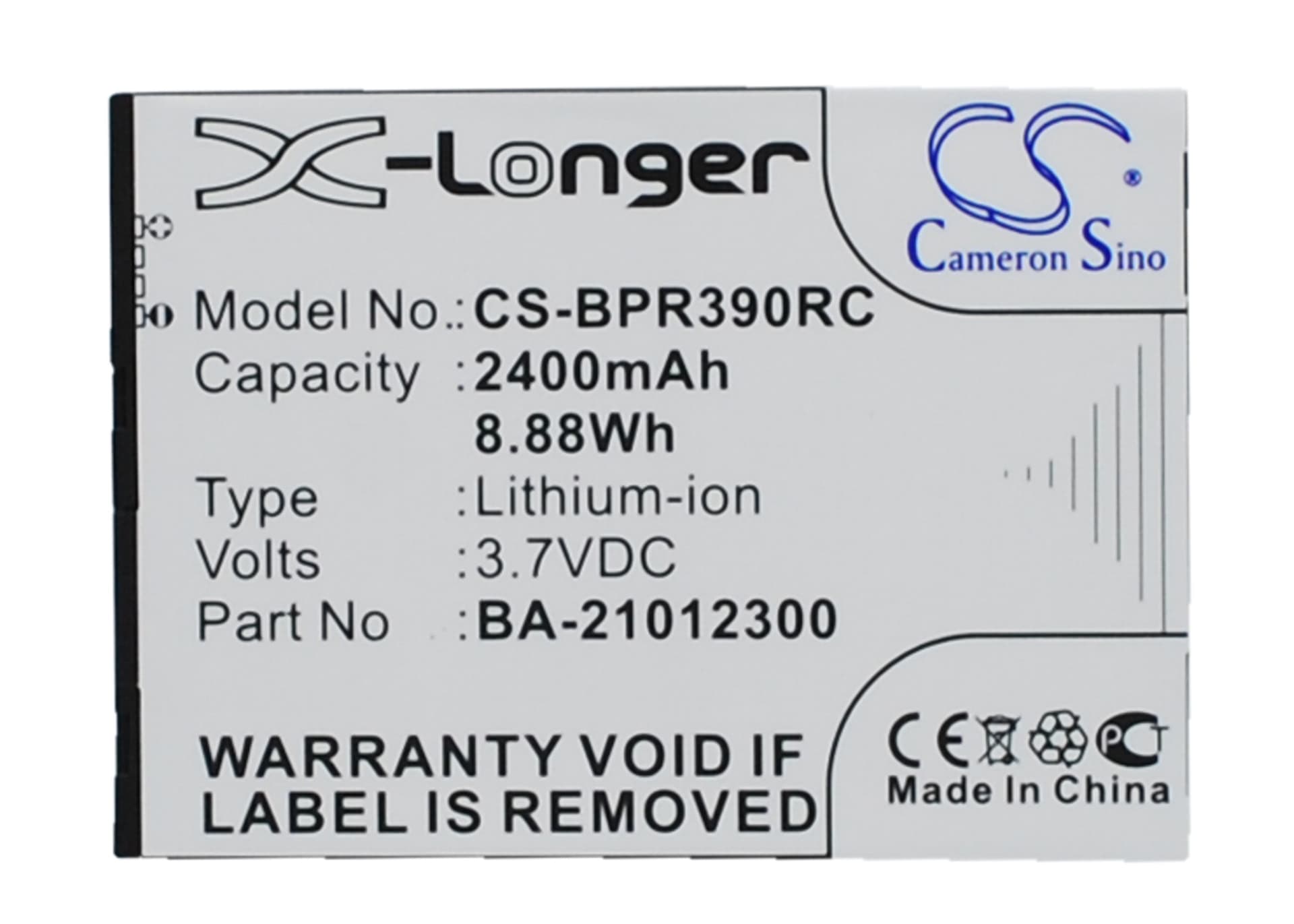 Replacement Battery for BandRich BandLuxe PR39 - CS-BPR390RC-1.jpg
