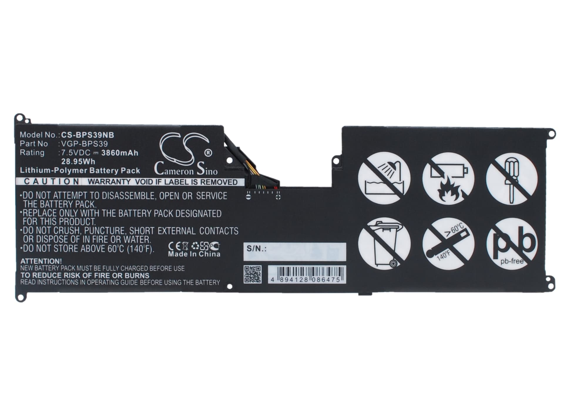 Replacement Battery for Sony VAIO Tap 11 - CS-BPS39NB-1.jpg