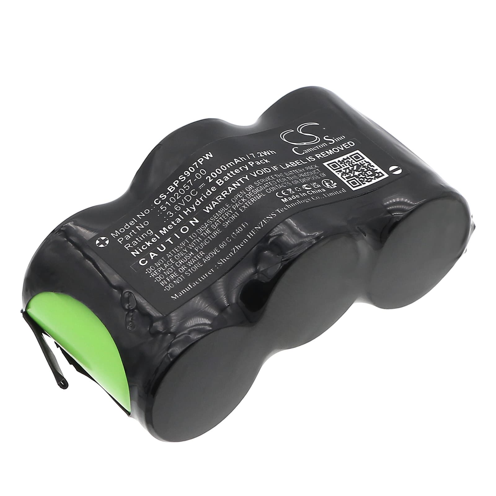 Replacement Battery for Black & Decker 9078 - CS-BPS907PW-1.jpg