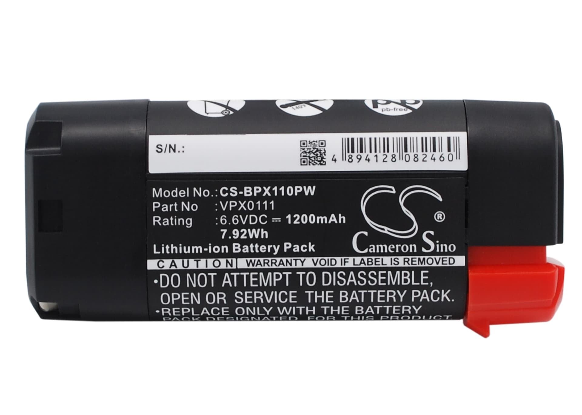 Replacement Battery for Black & Decker VPX1101 - CS-BPX110PW-1.jpg
