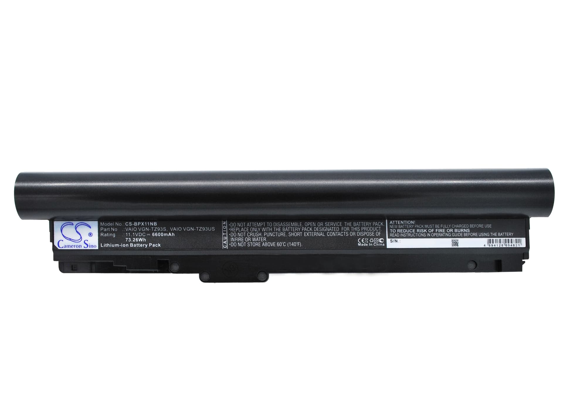 Replacement Battery for Sony VAIO VGN-TZ121 - CS-BPX11NB-1.jpg